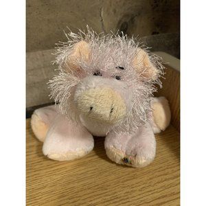 GANZ WEBKINZ - PINK FUZZY PIG PLUSH HM002 stuffed animal toy - No code